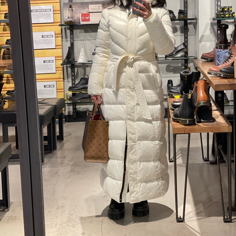 Mackage CALINA Lustrous light down maxi coat